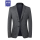 Romon (Romon) Anzug Jacke Herren-Top-Single-Stück koreanischer Stil Slim Casual Anzug Herbst Business Herren Strick Single West Top Blue 6625 185/2xl [Empfohlen 150-165jin [Jin ist gleich 0,5 kg]]