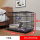 Jiamen JIAMEN (JIAMEN) Cat Cage Double Cat Cage Cat Villa Bold Cat Cage Large Household Pet Cat Nest Cattery Cat House Medium Double Layer 59*42*51 with Skylight Foldable Luxury Model Hardcover Model + Cat Nest + Food Bowl