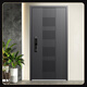 
OUDILE Level 4 ventilation anti-theft door entrance door + ventilation and ventilation door middle door household entry door safety door + smart lock Technology cloud lock 2050*1050-2150*960