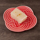 Original imported Japanese Mino boiled water to attract Japanese knots and ceramic tableware desserts and desserts plates for household small plates 13053-12801 Small plate white 4.21 inches