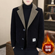 Jeep Spirit Jeep kurze Baumwolle verdickte Wollmantel Herren Winter Jugend Kleidung koreanischer Stil Trendy Slim Tweed Jacke 9811 Khaki M.