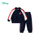 Disney Children's Clothing Spring and Autumn New Boys Casual Versatile Comfortable Warm Cartoon Jacket Set Navy Blue 110
