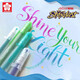 Sakura Tiara Star Sten Stifte Zodiac Sparrow Stift 12 Farbe Kritzelei Helle Farbe Geburtsstein Grußkarte Handkonto farbig neutraler Stift 724 #purple 1