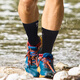 SEALSHELL Speed ​​Waterproof Socks Outdoor Sports Socks Men and Women Spring and Summer Socks Outdoor Mountaineering Running and Cycling Socks SS832 Black S (Suggested sizes 36-38)