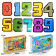 Guen Digital Deformation Toys Super Large Integrated Roboter Kinderjunge versammelte Bausteine ​​für 5-7 Jahre alte Kindergeburtstag [Nummer 0/6-9] Integrated Qingang