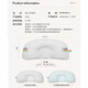 Bebebus Baby Pillow Newborn Children Correct Head Shape 0-3 Years Old Baby Styling Pillow All Seasons Anti-Mild Head Upgraded Antibacterial Model 0-3 Years Old
