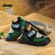 
Jeep children's sneakers for boys 2025 new summer soft sole non-slip girls' shoes breathable casual shoes black-9202 28 The inside length of the shoe is about 17.9cm