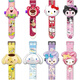 Hengzhongyi Strawberry Bear Pie Projection Big Star Watch pour enfants Carton de la bande de caricature électronique Hommes et femmes Cadeau de maternelle Gift Strawberry Bear 24 Projection