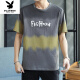 
Playboy (PLAYBOY) pure cotton new short-sleeved T-shirt men loose half-sleeved clothes summer versatile T-shirt base shirt ins top men 829 gray M