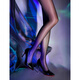 
Fan Xiaoru red-soled high heels for women, pure and slim heels, 2025 new sexy versatile pointed toe temperament professional women's shoes, black and red 10cm 37 (wide feet, fat feet, one size larger)