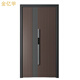 Jinyijia Door Industry (A29 Dreams) finely carved wood grain stitching entrance door large screen smart lock supports private customization A29 Dreams double door