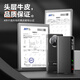 Pinsheng geeignet für Huawei Matex5 Mobiltelefon Hülle Matex5-Kollektorversion/x3 Schutzhülle Echtes Leder-Flip-Bracket Lederhülle Ultra-dünner Anti-Fall-Schutzhülle Kuherlehne Licht Luxus Business Hase