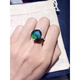Luxurious Canadian new KORITE stone ring Li Juming Feng Shui style colorful stone conch pendant 2023 sterling silver gemstone