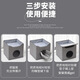 Benido Cat House Cat House Sleeping Cat Pad Thickened Autumn and Winter Style Warm Semi-Close