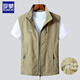 Romon 2025 new horse clip for men's spring and autumn thin casual quick-drying outdoor large size loose vest sports vest men's trend 1908 royal blue XL 130-150Jin [Jin equals 0.5 kg]