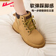 
Huili Martin boots for women 2025 summer and autumn new British style women's shoes outdoor mountaineering workwear rhubarb short boots for women camel color 37