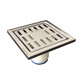 LIANSU WENNO LIANSU LESO LINGENDANGE BODEN DRABE ANTI-ODOR BAD DUSGERAUM Square 304 Edelstahlbodenboden Abfluss 50/75 Rohrlians