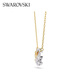 
Swarovski Swan love hug goose necklace female pendant feel light luxury gift for girlfriend birthday [mainly new product] 5714934