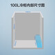 Midea's patented frost-reducing KMF stocking freezer, refrigeration-freezer conversion, energy-saving large freezer, horizontal household commercial freezer, small ice government subsidy refrigerator, 80% frost reduction 100L* Small apartment preferred 100L