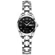 
Shanghai official website fully automatic mechanical women's watch women's waterproof luminous diamond-inlaid double calendar Korean female student wrist high-end women's 690-white silver belt adjusting watch