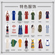 Men's Clothing Illustrated Book: 1,300 types of clothing, shoes, hats, bags, accessories, patterns, and color matching details