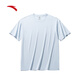 Anta casual short-sleeved T-shirt for men and women the same style for summer simple solid color round neck sports base shirt loose couple top
