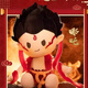 
Cute Tunezha 2 Ao Bing cotton doll doll 40cm Nezha doll plush toy pillow doll birthday gift for women Ao Bing doll-[40CM naked baby + clothes] 1