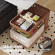 Qingzi Youyan Board Couchtisch Licht Luxus Wohnzimmer Bewegbares Heben des Teewagen
