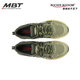 MBT Foot Health Schuhe Fußbogen Unterstützung Rennschuhe Männer dicker alleiniger Polsterung Marathon Hurricane Huracan3000ii 1342J Grün 44,5 (10,5)