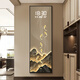 Xiaoxiao Painting Clock Light Luxury Jinshan Jiuyu Cache Large-size Electric Meter Box Decoration DQ4873 Living Room Electrical Switch Box Covering DQ4873 47 inches 40*120cm [Can cover 30*110]