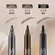 Suquan eyebrow pencil is waterproof, sweat-proof and does not fade. Four-pronged wild eyebrow pencil liquid simulation native beginner official lazy black