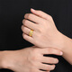 Saturday blessing gold ring men's wealth ring pure gold 999 birthday gift price AA011382 live mouth No. 16 about 5.62g
