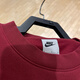 耐克（NIKE） 卫衣男士2024春秋季运动服加绒保暖圆领套头衫FN2611-365 FN2611-677深红色内里加绒 L