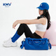 KMV sports fitness bag women's bag small dry and wet separation diagonal short-distance travel bag swimming storage training gray pink 18L fitness version medium size
