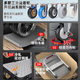 Bangkochen flatbed steel plate small trolley trolley folding portable small trolley trailer folding cart handling truck hand pulling truck 73*48 [4-inch light sound wheel]-load 1050 Jin [Jin equals 0.5 kg]