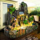 Large rockery fountain flowing water hotel office villa courtyard balcony club Fengshui rotund fish pond fortune landscape 686 large rockery [long 155* width 89* height 160c