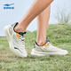 Hongxing Erke Herrenschuhe Lingyue 2 Laufschuhe Herbst Neue weiche elastische schockabsorbierende Laufschuhe mit atmungsaktiven schwarzen Sportschuhen für Männer [Heißverkaufs Empfohlen] Mikrokristall weiß/geschwollene Rockgrau 41