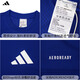 Adidas Football Sports Breathable Competition Light Board Team Printing Printing Number Team Short Sleeve T-shirt Football Uniform Adult JW9917 Orange #JW9922 S