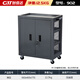 Taller de servicio pesado XMSJ Gabinete de herramientas Hardware engrosado de la reparación de automóviles Almacenamiento de almacenamiento de hierro Multifuncional Piezas de cajón CNC CAR 9901 Gray + Caster