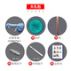 Let the bird fly hand throw net hand cast net American easy to throw fishing net spin net swing net pendant fish net tire line flying disc type 5.4 meters