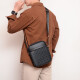 Nuevo bolso de hombro de moda bolso para hombres de alta gama viajero de campo cruzado bolso de hombro en la impresión de presbyop bolso cuadrado pequeño negro