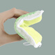 Yijie Bai Nettoyage de Nettoyage Bamboo Fibre Rague de chiffon Lavage Cuisine Nettoyage Huile inoxydable Brosse de brossage Blocs de brossage Don't Fall Out 2 sacs (6 pièces au total) Y-9274