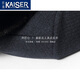 凯撒（KAISER）貂皮大衣男士派克服水貂内胆整貂中长款翻领尼克服中老年皮草外套 灰条色+黑貂+水貂袖 3XL (185) 适合体重155-165斤