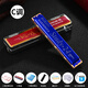 Bainuo Original Importado Suzuki Suzuki Harmonica Polyphonic C-Key Clave Profesional Performance Grado para adultos Goldio polifónico C-Key C-Key Gold