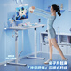 Lege Government Subsidy Fubuki Gaming Desk Electric Lift Computer Desk Lift Desk White 1.2m