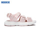 ROOKIE children's shoes, boys and girls sports sandals, summer new children's lightweight cushioning, non-slip children's beach sandals, light pink/off-white 30, recommended foot length 18.5cm