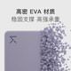Keep 瑜伽砖辅助拉伸磨砂稳固防滑瑜伽舞蹈EVA环保材质 木槿紫一对装