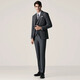 
VICUTU men's suit top wool business suit jacket VRS21312620 gray 170/92B