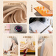 Merf electric heating blanket Yunshang blanket heating shawl USB heated blanket can be connected to a power bank washable leg home office heating blanket leg warmer artifact Christmas birthday cedar apricot + 5000 mAh power bank + gift box + gift bag birthday Christmas gift