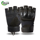 Wild Jungle Tactical Gloves Men and Women Z902 Outdoor Protective Sports Training Outdoor Riding Gloves Half Finger Green XL